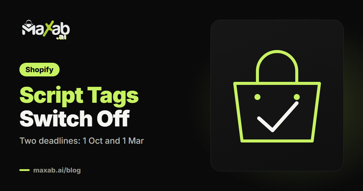 Shopify Script Tags Deprecation: Act Before 1 October